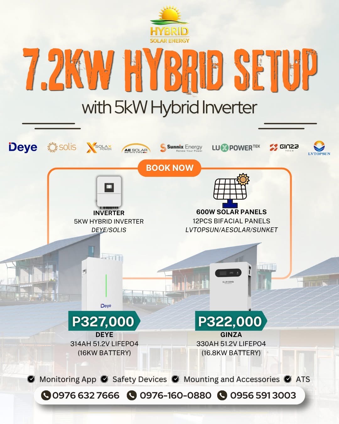 7.2kW Hybrid Setup package flyer